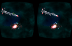  Cardboard 3D VR Space FPS game: Pořídit screenshot